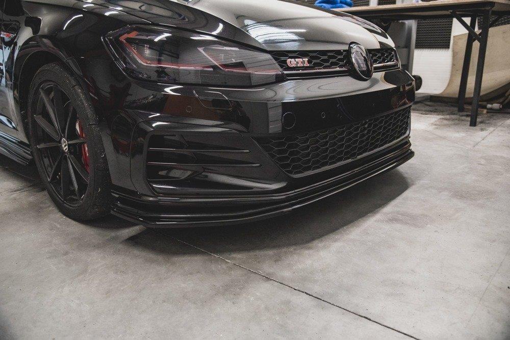 Maxton Spoiler Lip Splitter Geschikt Voor Vw Golf 7 GTI TCR, Verzenden, Automotive Parts, A.parts@hotmail.nl, Trasmolenlaan 12 3447 GZ Woerden