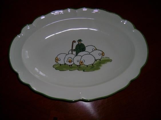 Schalen Schaapjes servies, Info@detagrijn.com, Overige materialen, Nieuw, Ophalen of Verzenden
