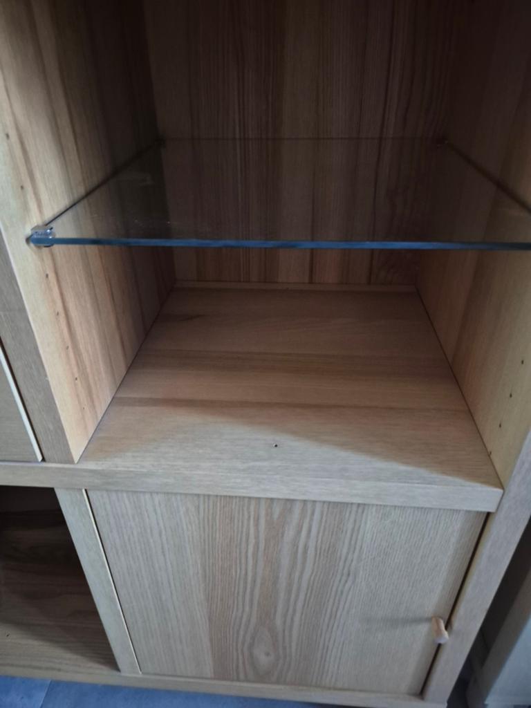Glazen plaatjes voor Kallax kast, Huis en Inrichting, Kasten | Vitrinekasten, Met plank(en), Minder dan 50 cm, Gebruikt, Ophalen of Verzenden