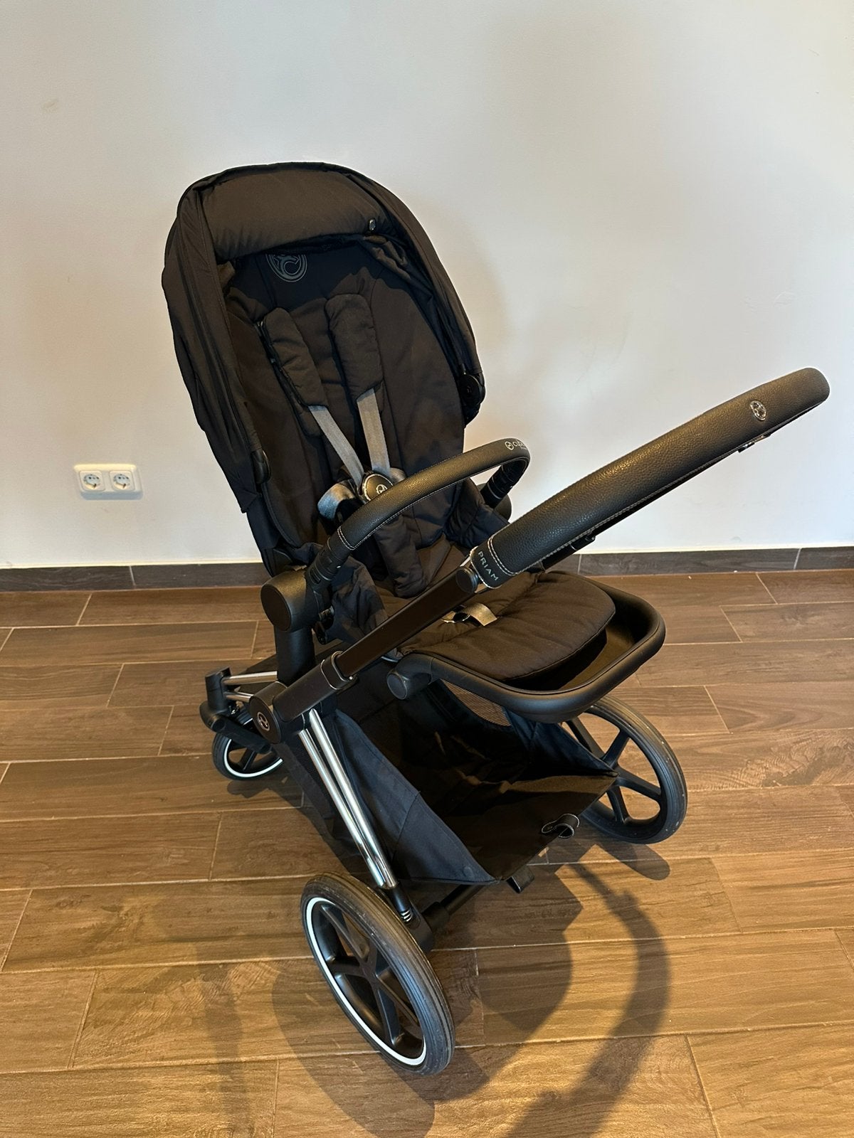CYBEX Platinum Priam combiwagen (wieg, buggy en accessoires), Zo goed als nieuw, Combiwagen, Met reiswieg, Ophalen