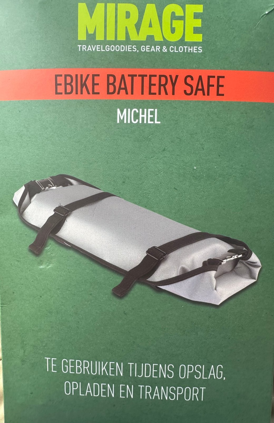 Mirage Ebike Battery Safe "Michel”, Nieuw