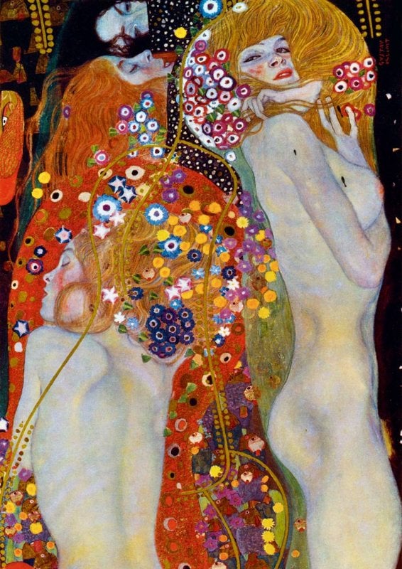 Bluebird Gustav Klimt - Water Serpents II - 1000 stukjes, Ophalen of Verzenden, 500 t/m 1500 stukjes, Nieuw, Legpuzzel