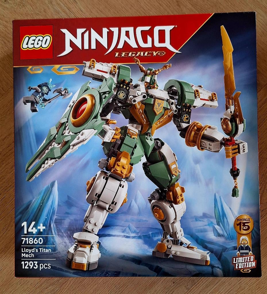 LEGO NINJAGO 15-jub: Lloyds reusachtige mecha 71860<>NIEUW<>, Nieuw, Ophalen of Verzenden, Compleet, Lego