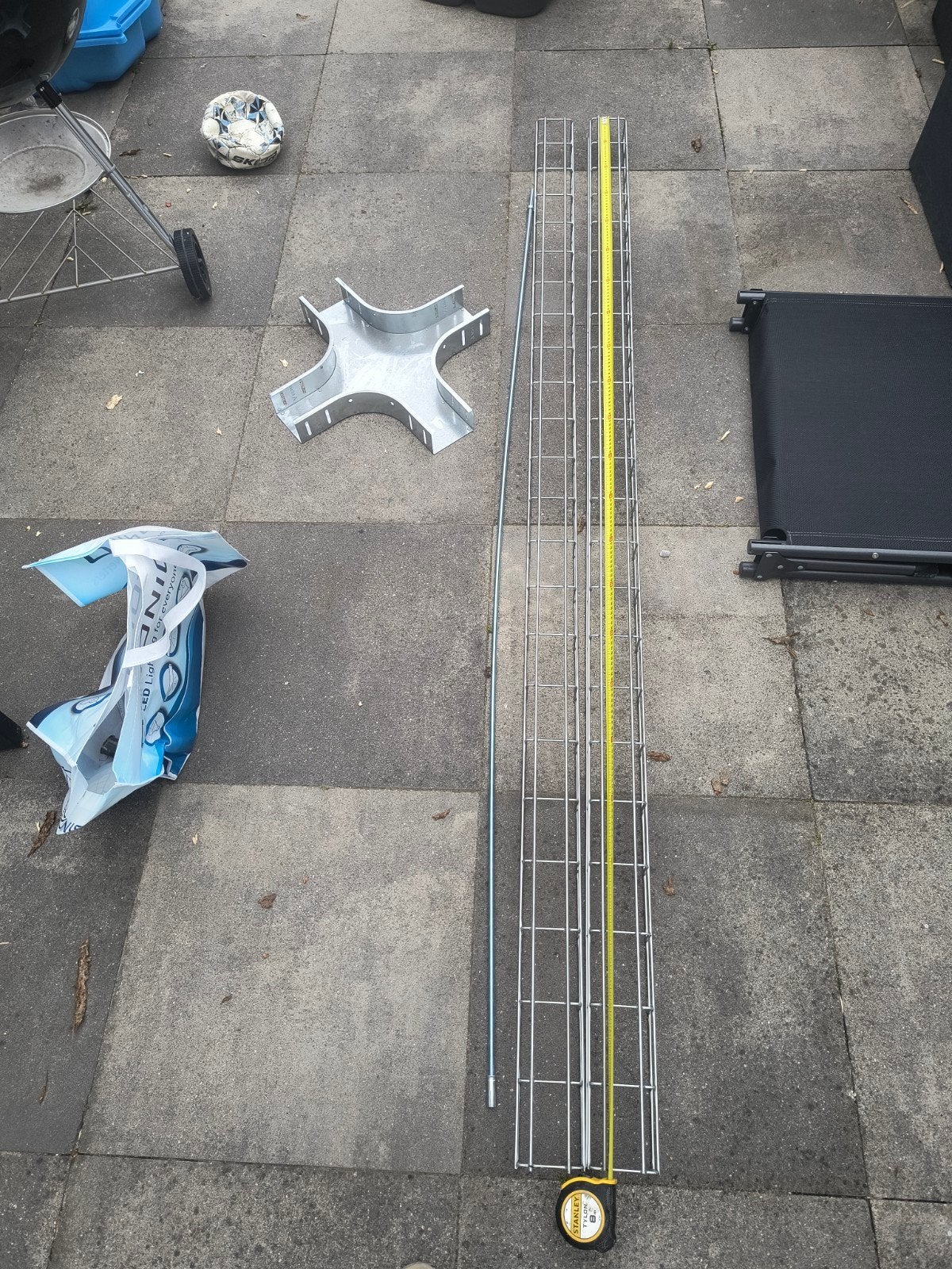 Draadgoot Vergokan 2.30m 60x100mm elek verzink met ophan, Ophalen, Nieuw, Overige typen