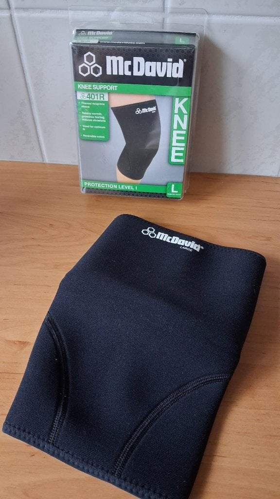 Mc David kniebrace maat L | kniebandage | Knieorthese, Diversen, Ophalen of Verzenden, Zo goed als nieuw