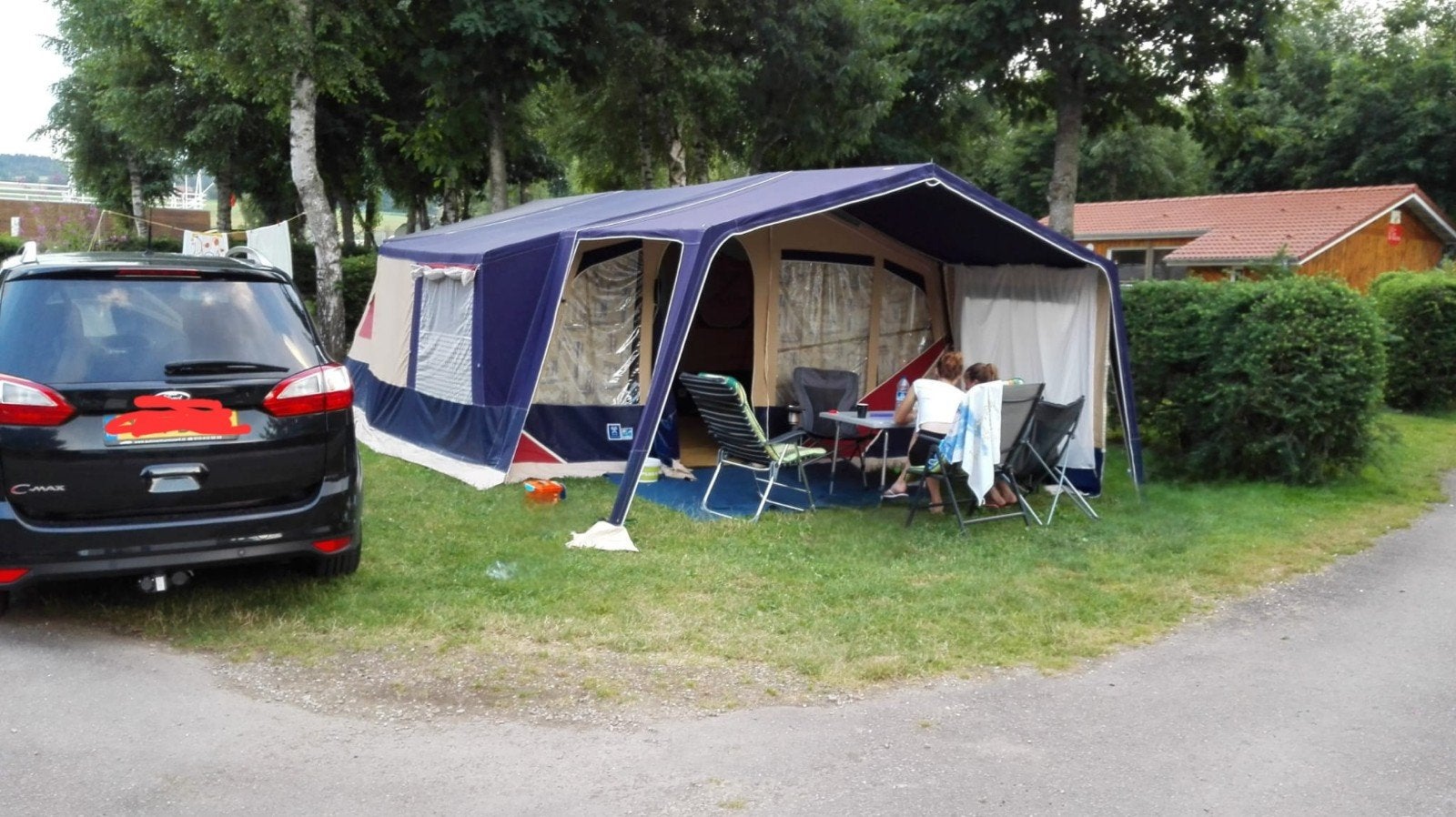 Waterdichte Jamet Arizona vouwwagen, Caravans en Kamperen, Tenten, Ophalen, Gebruikt, Meer dan 6