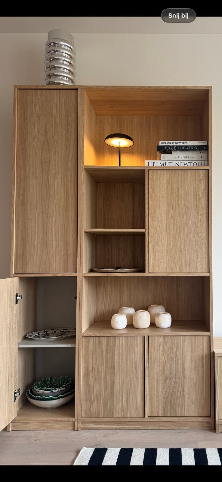 Vtwonen modulaire bovenkast, Huis en Inrichting, Kasten | Wandmeubels, Ophalen, Zo goed als nieuw, Minder dan 150 cm, 150 tot 200 cm
