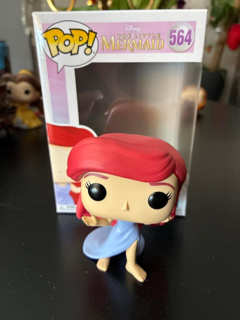 Funko Pop! Disney The Little Mermaid Ariel #564, Ophalen of Verzenden, Pocahontas of Kl. Zeemeermin, Zo goed als nieuw, Beeldje of Figuurtje