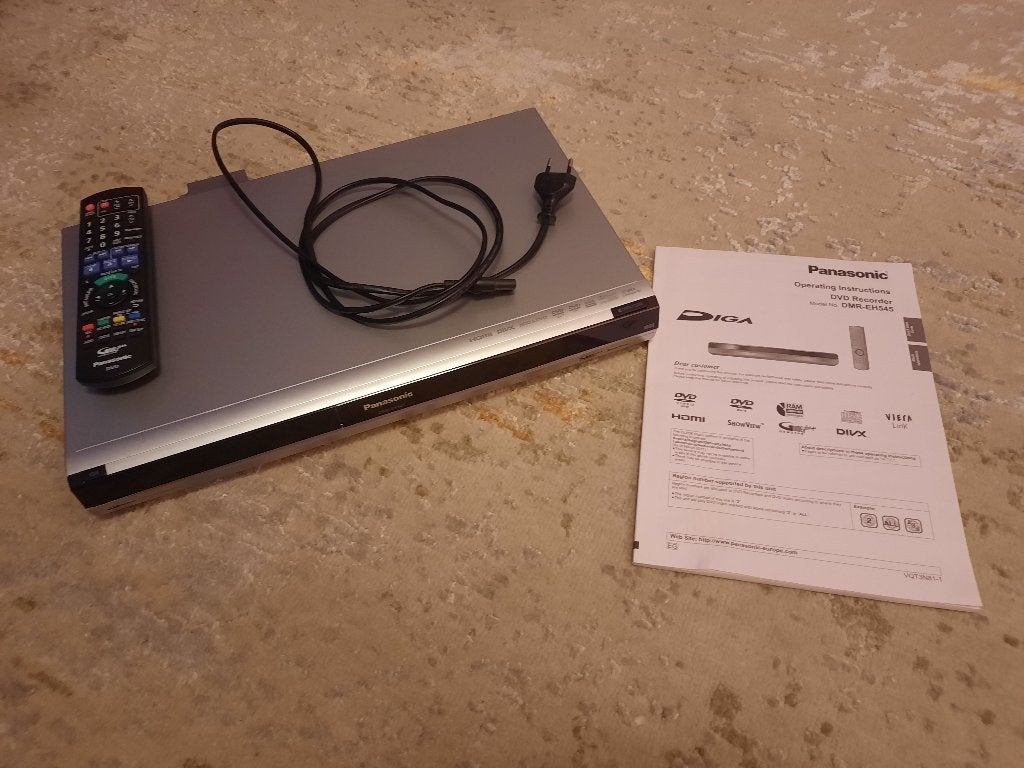 Panasonic DVD recorder DMR-EH545, Ophalen, Gebruikt, Panasonic, Met harddisk