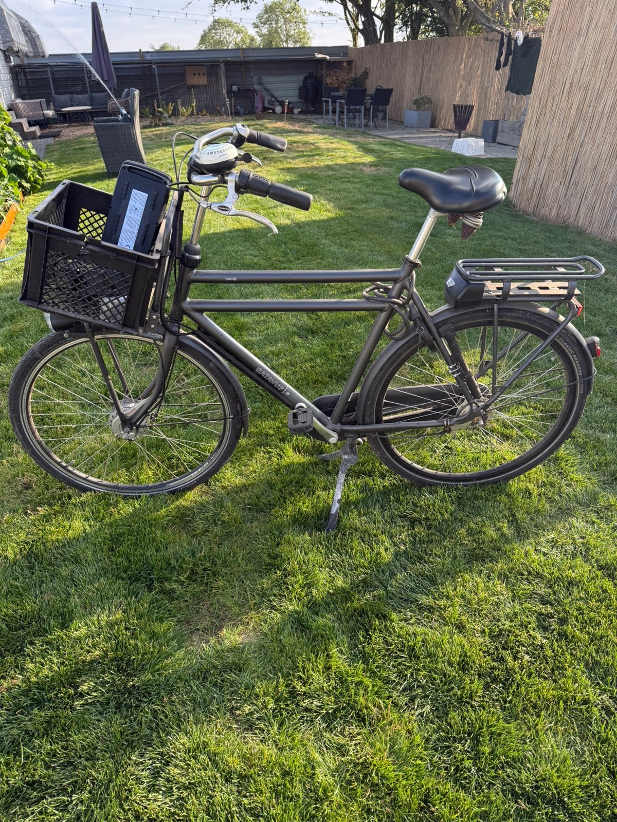 Batavus Elektrische Transportfiets 61 cm – defect – 2 accu’s, Fietsen en Brommers, Fietsen | Heren | Herenfietsen, 61 tot 65 cm