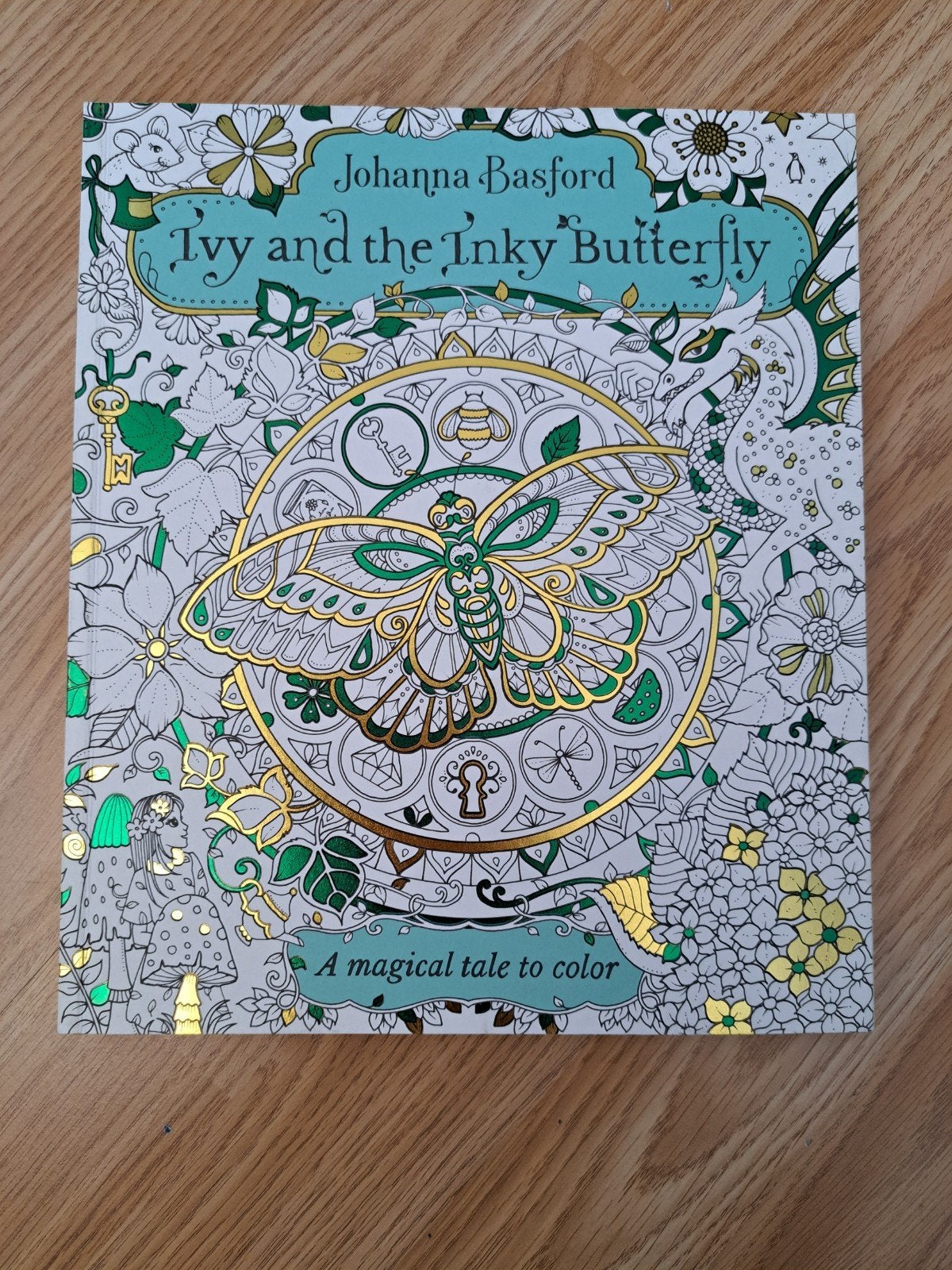 Ivy and the Inky Butterfly - Johanna Basford kleurboek, Ophalen of Verzenden, Zo goed als nieuw, Boek of Gids