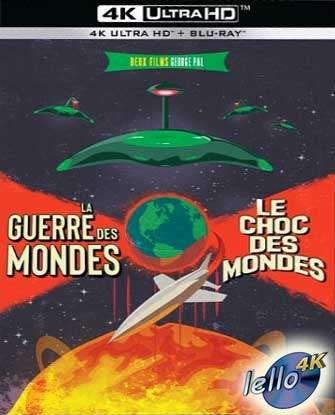 Blu-ray 4K: The War of the Worlds (1953 Gene Barry) FR 4NLO, Cd's en Dvd's, Blu-ray, Ophalen of Verzenden, Nieuw in verpakking