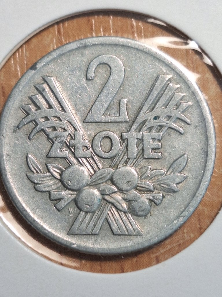 POLEN 2 zlote 1958 (#63), Ophalen of Verzenden, Polen, Losse munt