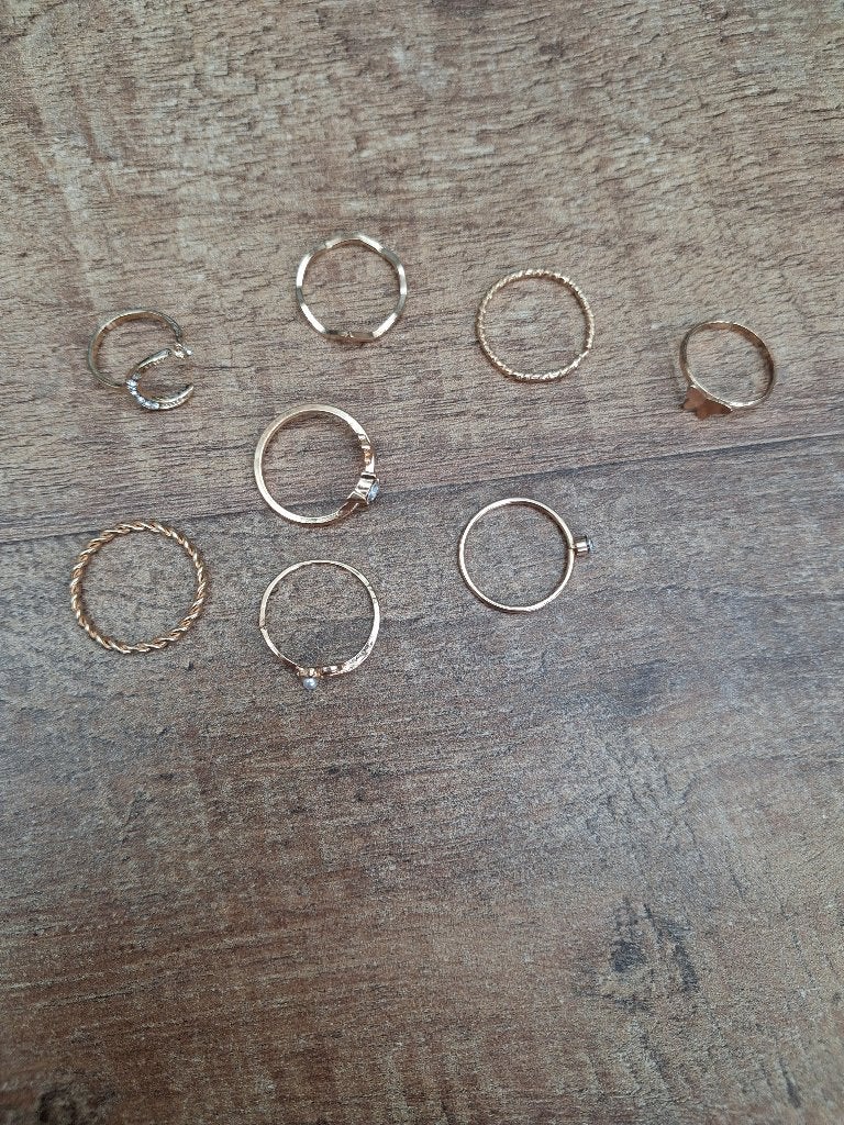 Leuke ringen, Overige materialen, Nieuw, Ophalen of Verzenden, 17 tot 18