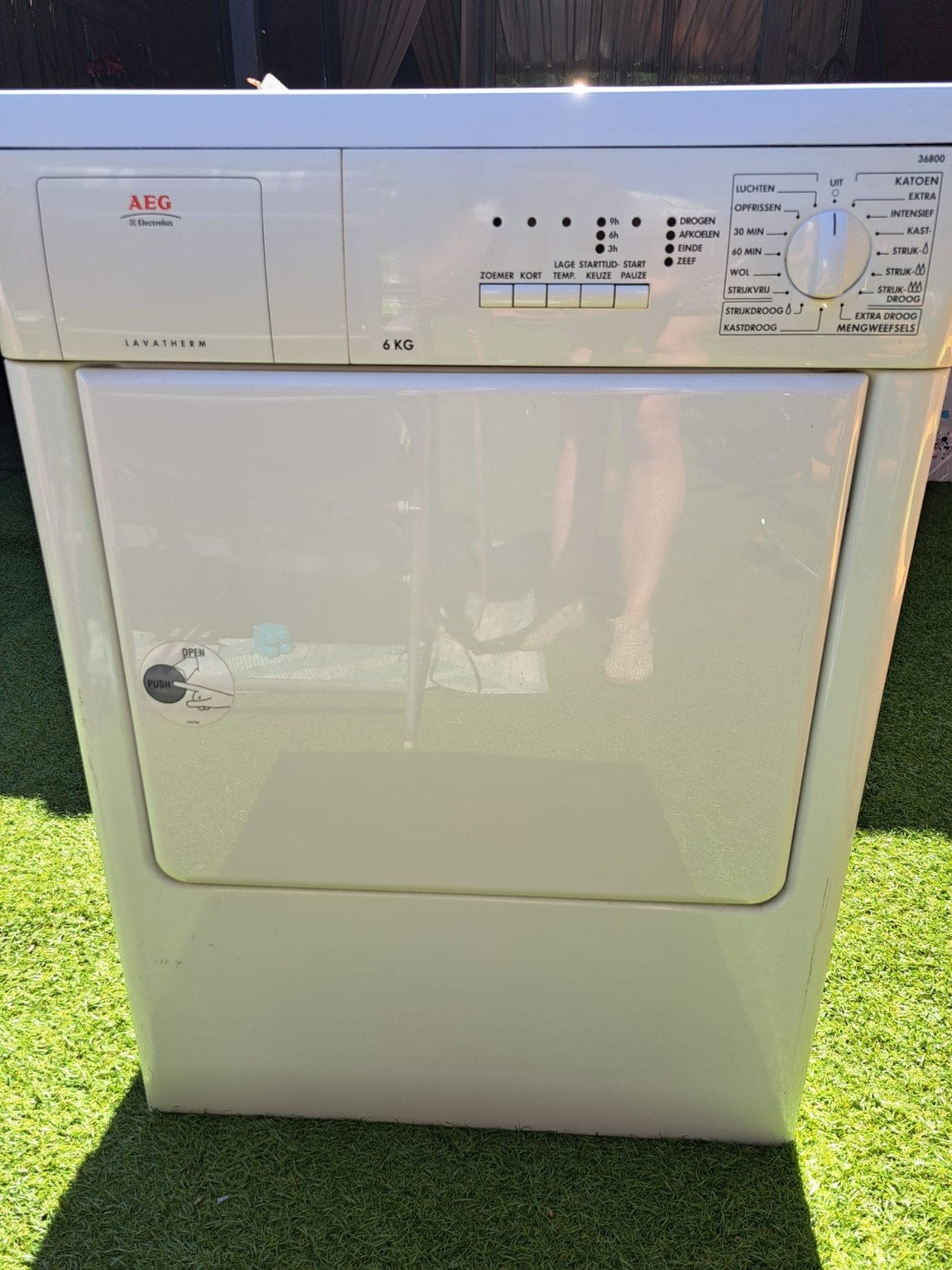 AEG Lavatherm 6 KG Luchtafvoer Wasdroger, Witgoed en Apparatuur, Wasdrogers, Ophalen, Gebruikt, Luchtafvoer, 4 tot 6 kg