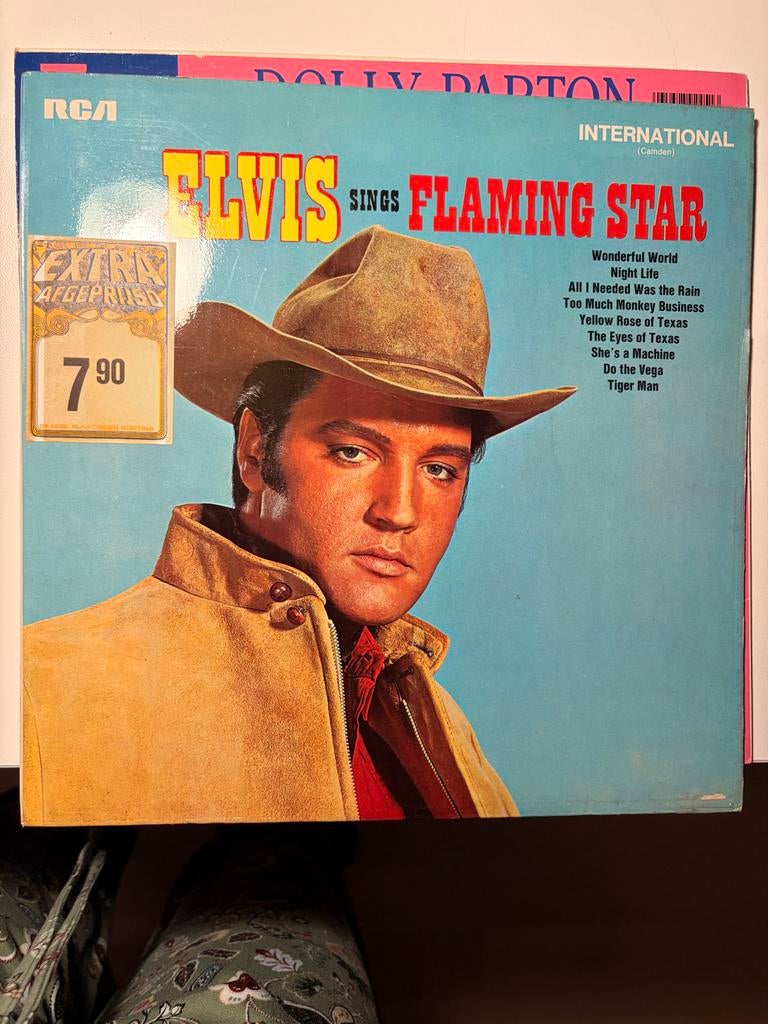 Elvis Sings Flaming Star vinyl, Ophalen of Verzenden, 1960 - 1969, Gebruikt, 12 inch
