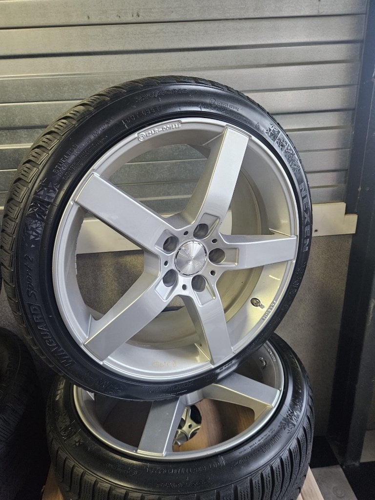 VW GOLF 7 8 AUDI A3 Leon Octavia 18 inch Banden Velgen, 18 inch, Gebruikt, Velg(en), Vw
