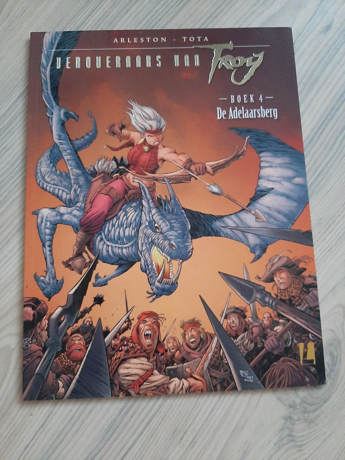 Veroveraars van Troy - Boek 4: De Adelaarsberg, Ophalen of Verzenden