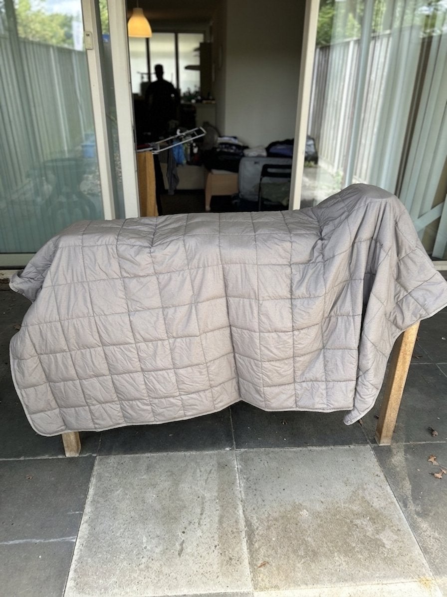 IKEA Verzwaringsdeken - Comfort en Rust, Ademend, Ophalen of Verzenden, IKEA, Grijs