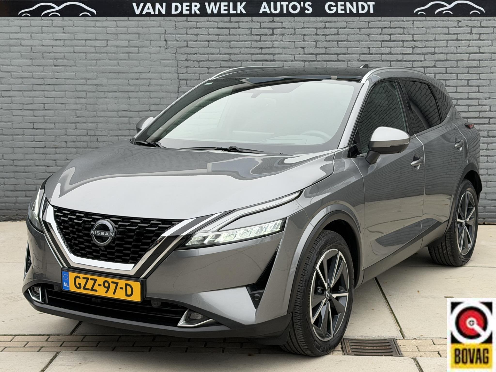 Nissan Qashqai 1.3 MHEV AUT. TEKNA PLUS | PANO | MASSAGE | 3, 12 maanden, Euro 6, Leder, Bedrijf