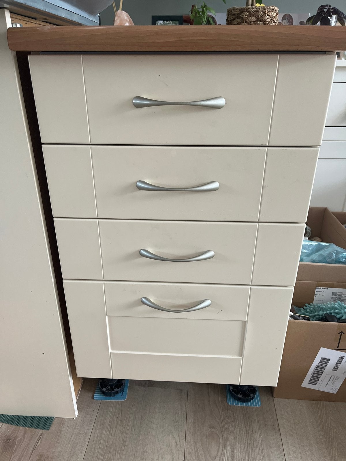 Keukenladekast, Ophalen, 25 tot 50 cm, 50 tot 100 cm, Minder dan 100 cm