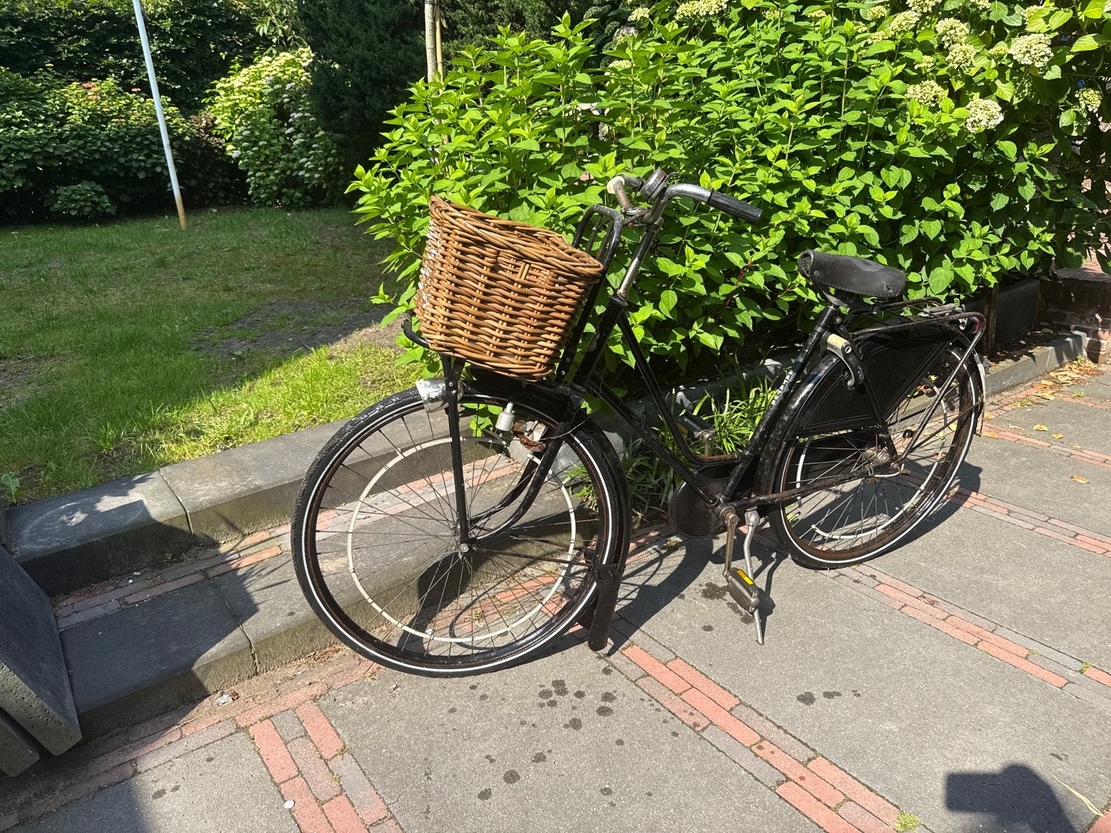 Klassieke Omafiets, origineel!, Fietsen en Brommers, Fietsen | Dames | Omafietsen, 53 tot 56 cm, Verzenden, Gebruikt, Terugtraprem