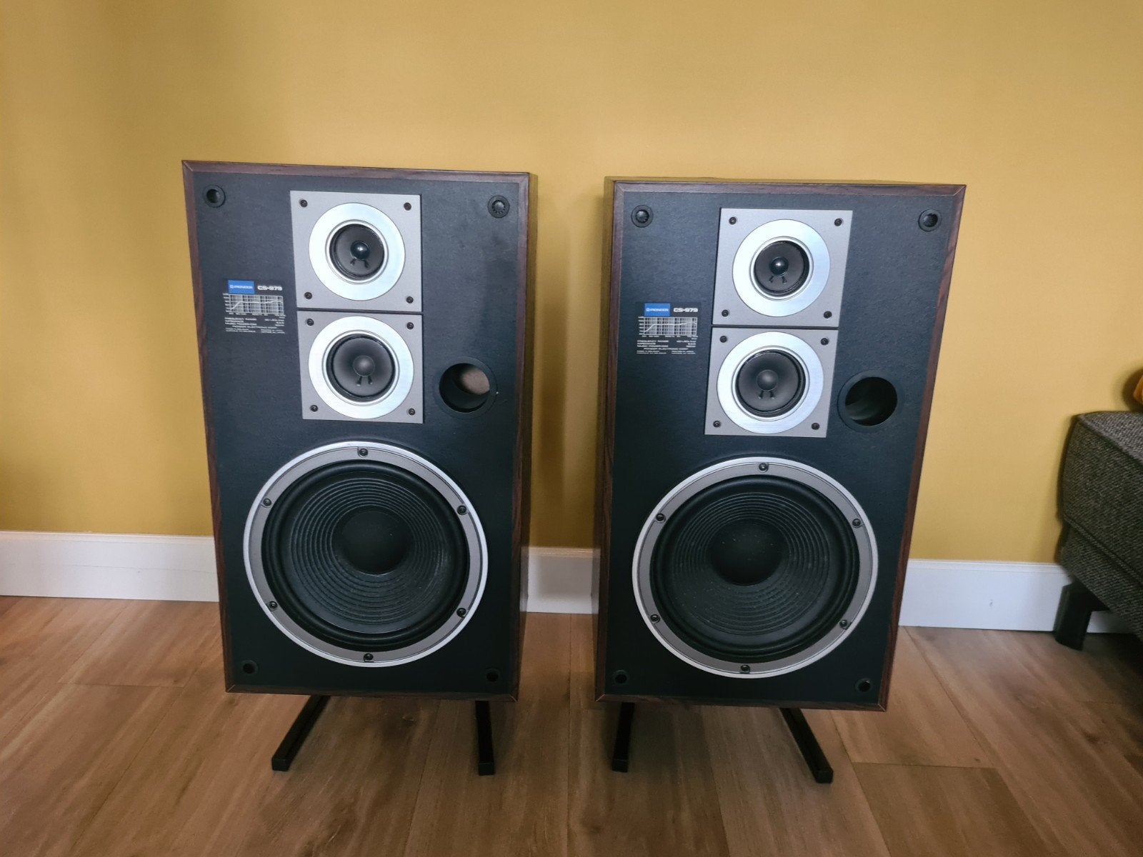 mooie Pioneer CS-979 luidsprekers.