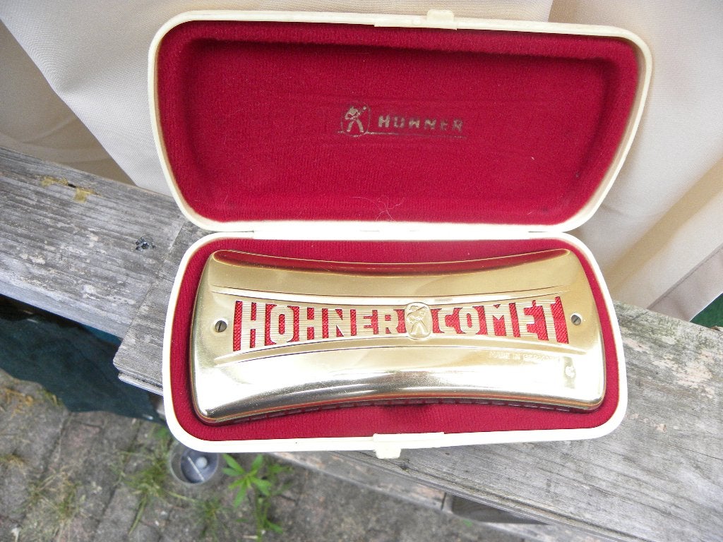 Mond harmonica Horner Comet zgan no. 3427, Muziek en Instrumenten, Blaasinstrumenten | Mondharmonica's, Ophalen, Zo goed als nieuw