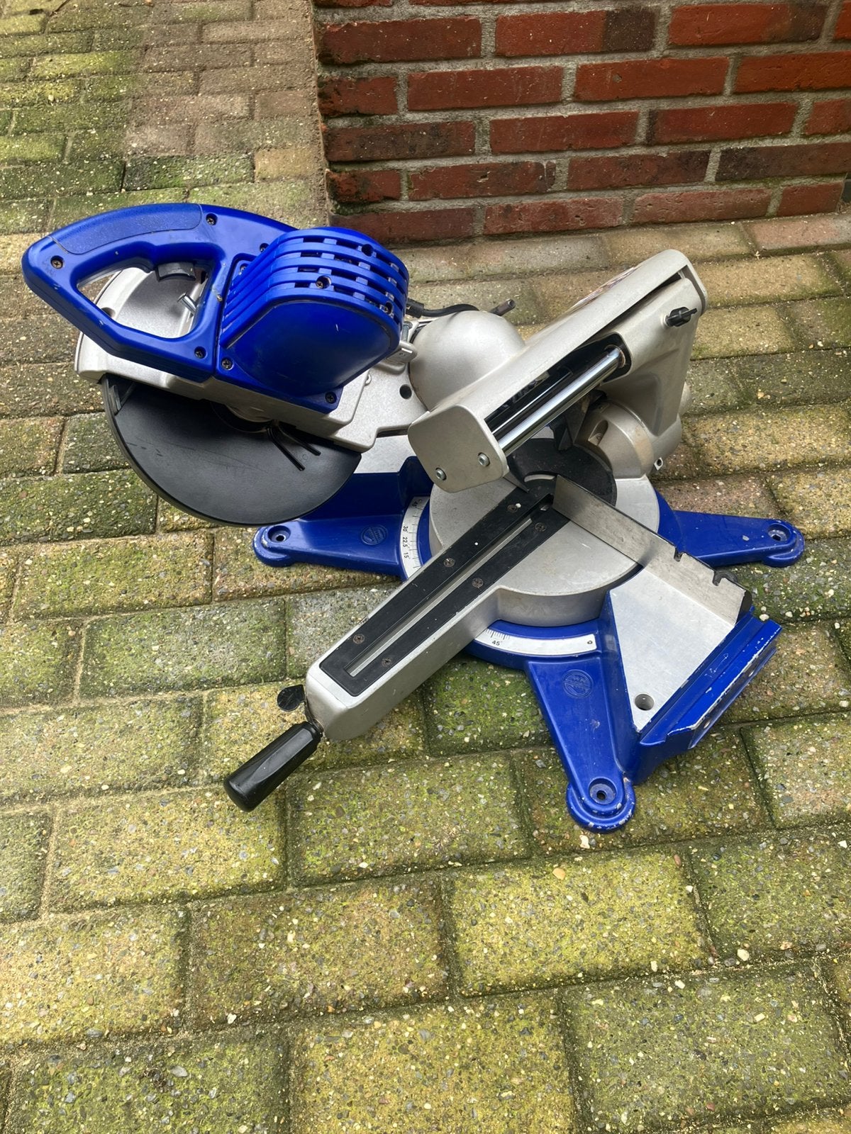 Elektra Beckum afkortzaag KGS255 Incl. 2 extra zaagbladen, Ophalen, Gebruikt, Afkortzaag, 30 tot 70 mm