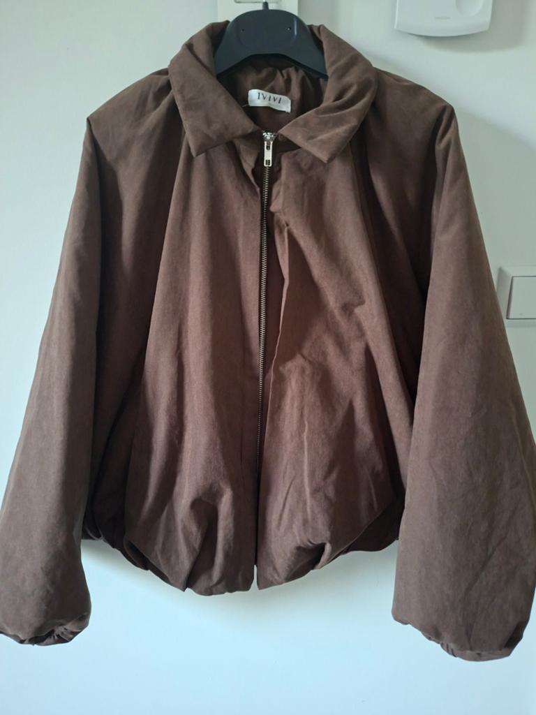 Bomber jas bruin, Maat 38/40 (M), Bruin, Nieuw, Ophalen of Verzenden
