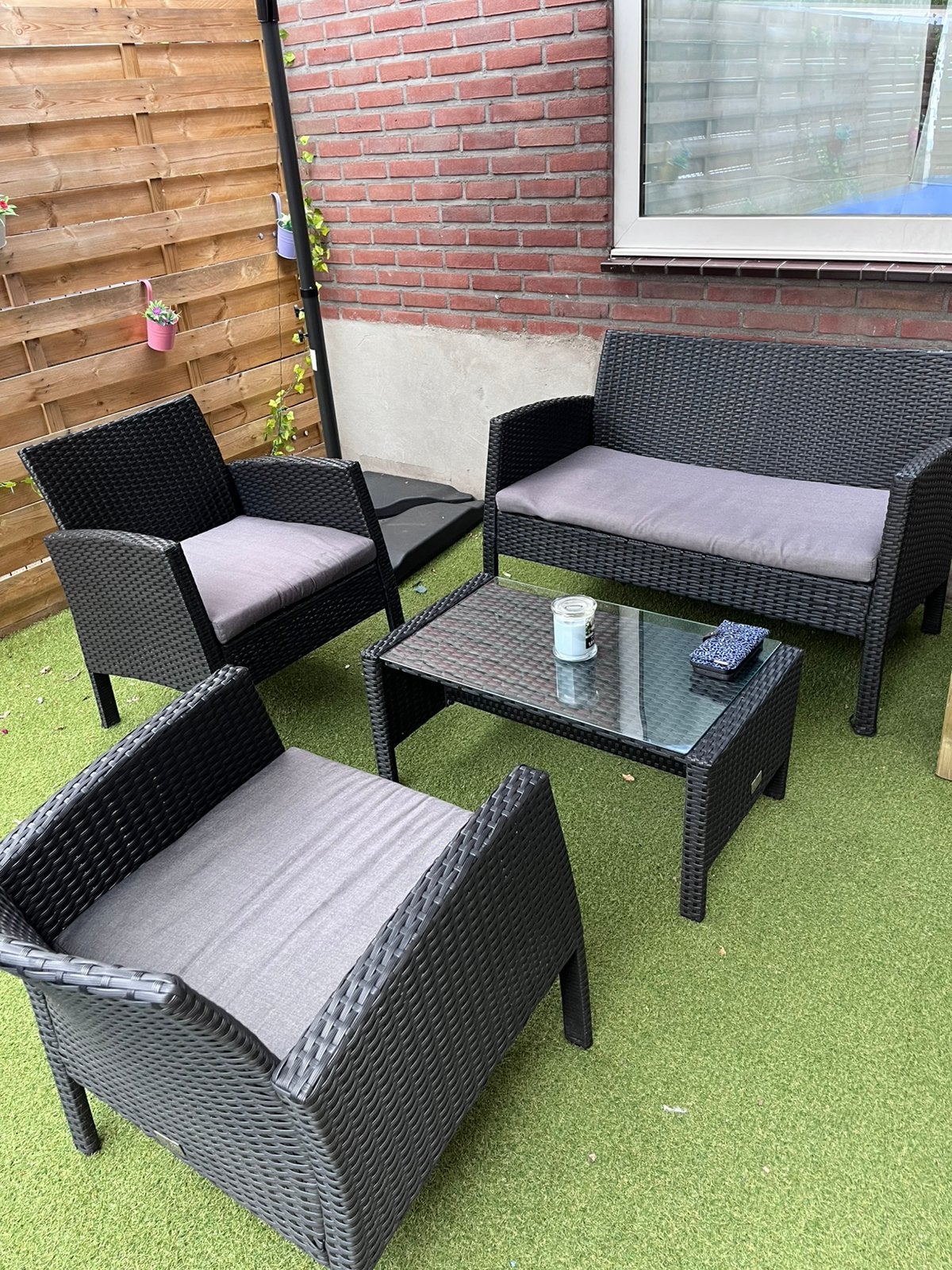 Tuinset, Ophalen, Zo goed als nieuw