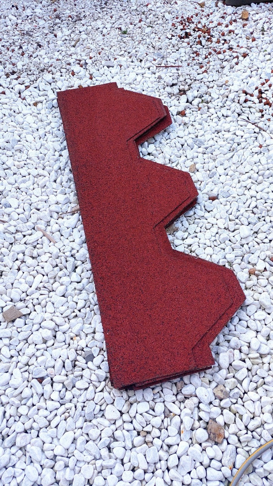 Hexagonaal dakshingels van IKO 12 stuks, Doe-het-zelf en Verbouw, Dakpannen en Dakbedekking, Ophalen, Overige materialen, Zwart
