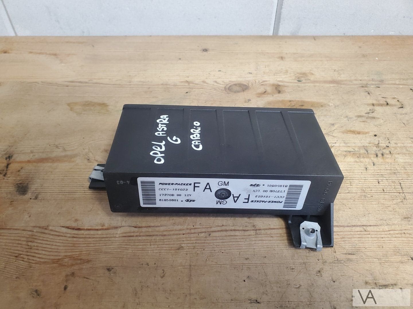 Opel Astra G cabrio 1999 - 2005 cabriodak aansturing module, Auto-onderdelen, Gebruikt, -, -, Opel