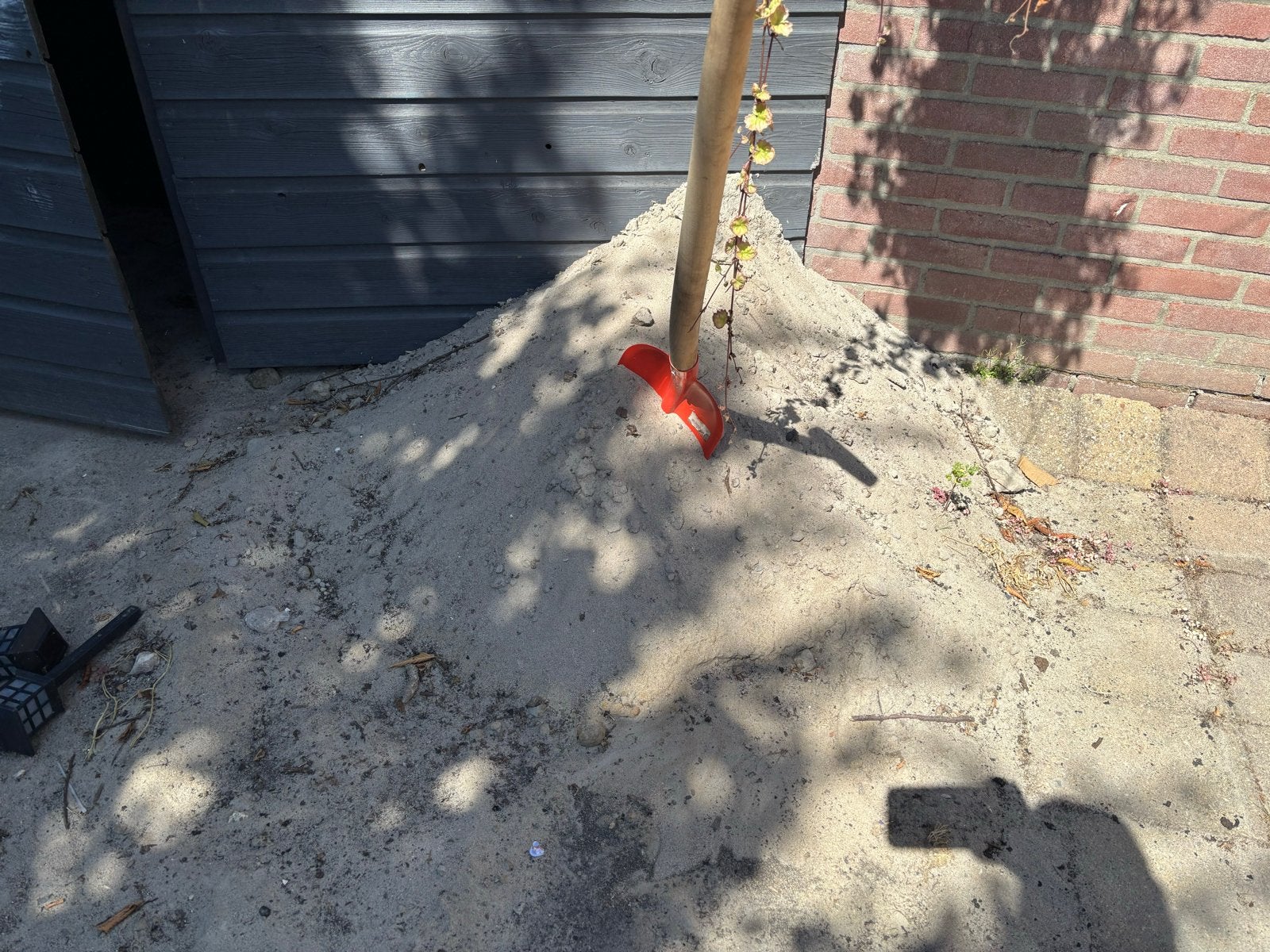 Gratis wit zand af te halen, Ophalen, Gebruikt, Ophoogzand