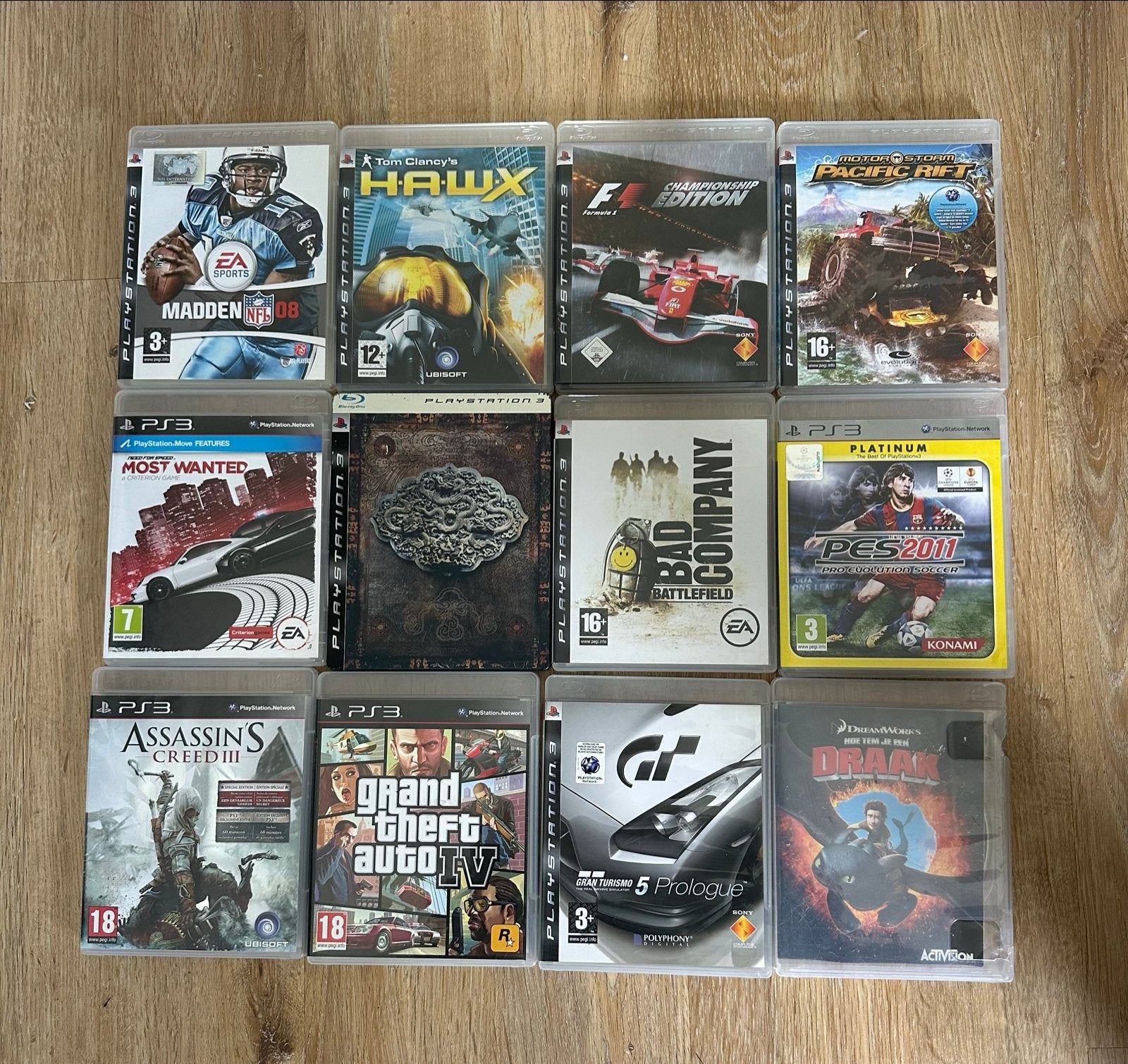 Diverse PlayStation 3 games - Actie, Sport, Race en meer!, Gebruikt, Vanaf 18 jaar, Overige genres, Eén computer