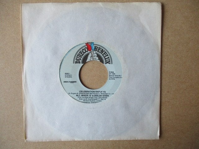 s3400 m.c. miker g and deejay sven - celebration rap 2, Ophalen, Gebruikt, 7 inch, Overige genres