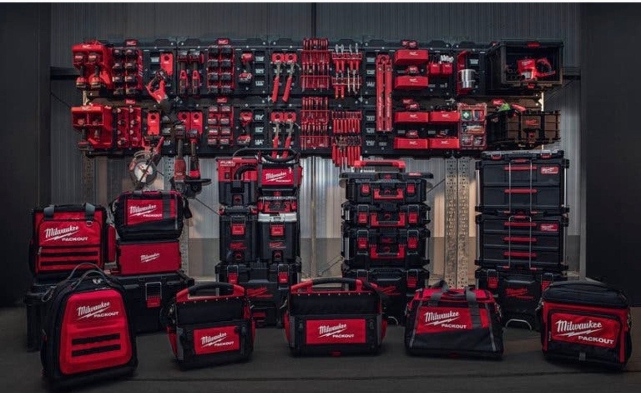 Gezocht: Milwaukee m18 / m12 / packout, Ophalen of Verzenden, Gebruikt, Gereedschapsopslag, Milwaukee