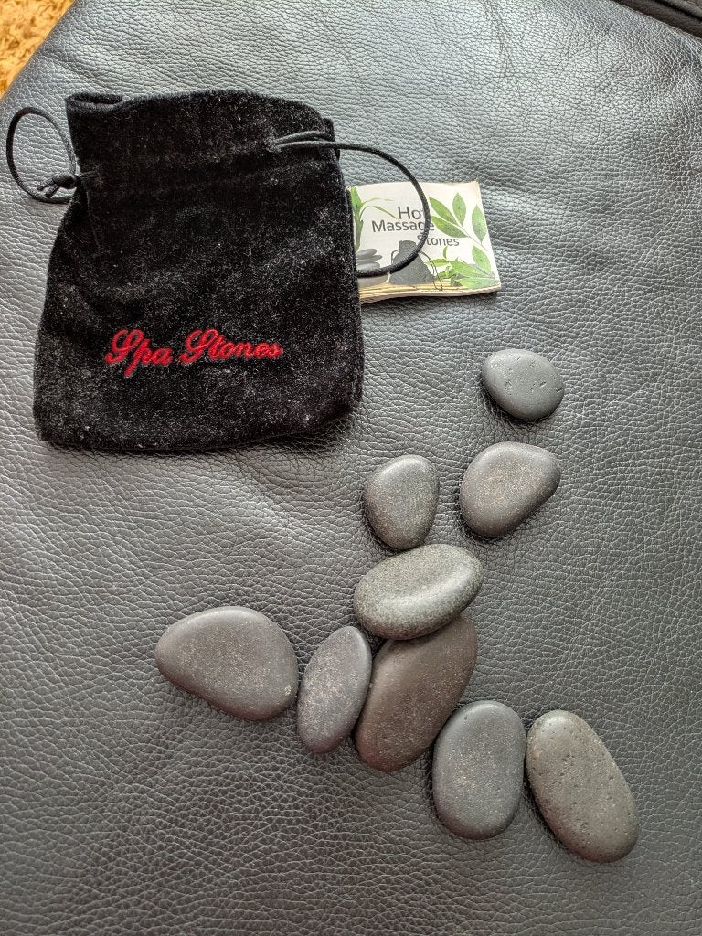 Hot Massage Stones - Spa Stones Set, Sport en Fitness, Ophalen of Verzenden, Nieuw, Hotstone