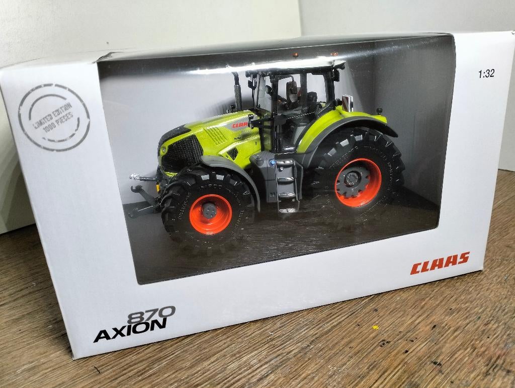Te koop ROS Claas Axion 870 Seedgreen Metallic Gelimiteerd., Ophalen of Verzenden, Nieuw, Tractor of Landbouw, Overige merken