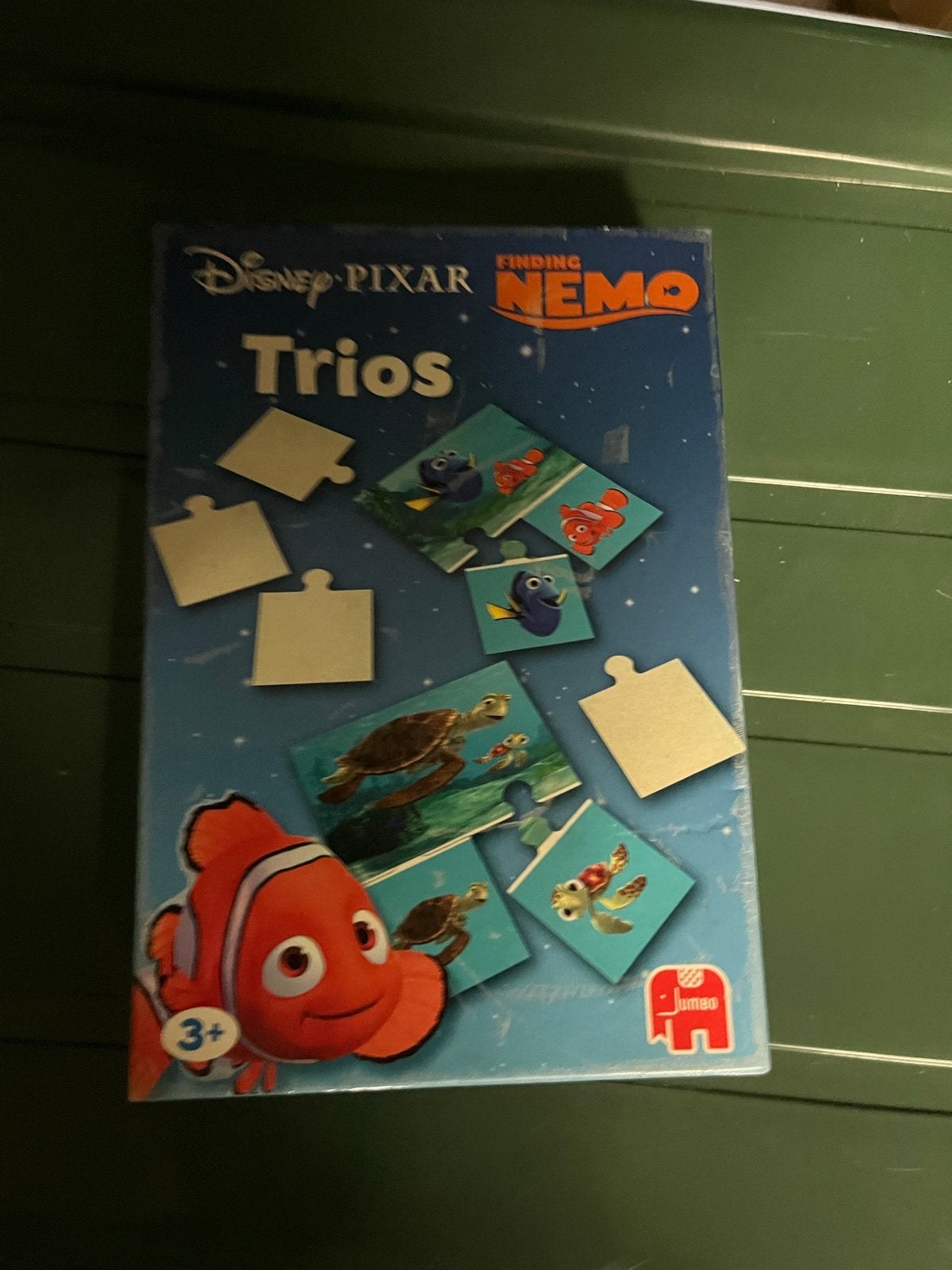 Disney Pixar Finding Nemo Trios Puzzel, Ophalen, 10 tot 50 stukjes, Gebruikt, 2 tot 4 jaar