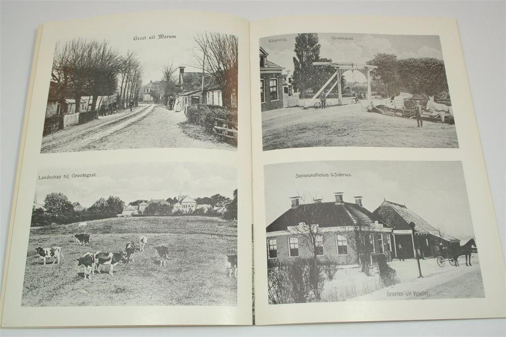 Historisch Album Groningen — Fotoboek met Oude Prenten, Ophalen of Verzenden, Gelezen