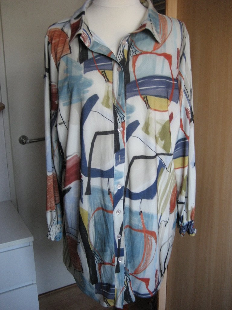 kleurige blouse Only M 48 nieuw viscose elastan, Only m., Ophalen of Verzenden, Nieuw, Maat 46/48 (XL) of groter