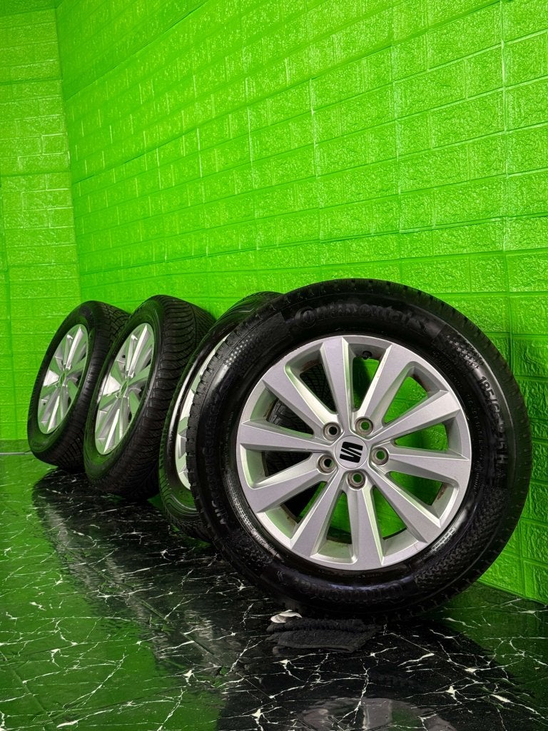 Originele Seat Ibiza velgen 15" 5x100 all-season 8mm a1 polo