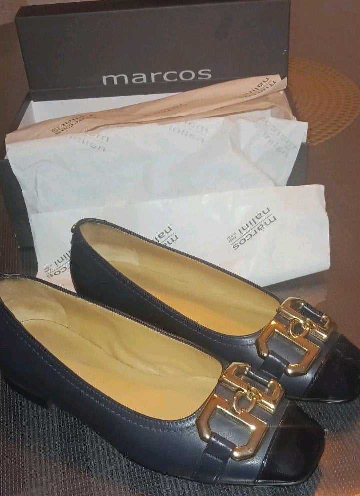 Marcos Nalini Ballerina's - Zo goed als nieuw, Ophalen of Verzenden, Zo goed als nieuw, Blauw