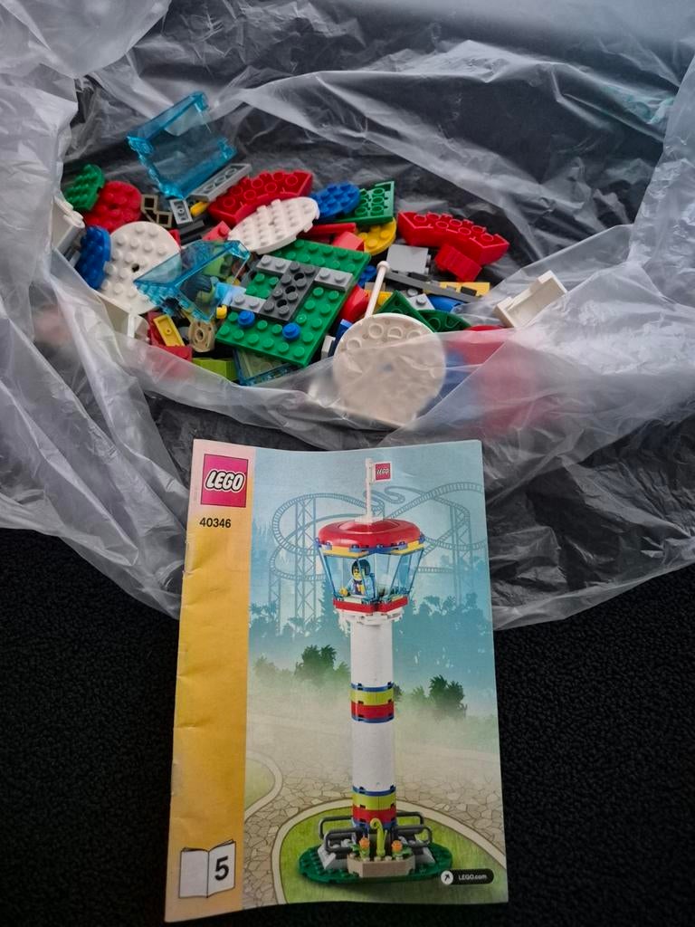 Lego 40346 LEGOLAND Park - Observatietoren met instructies, Ophalen, Compleet, Gebruikt, Lego