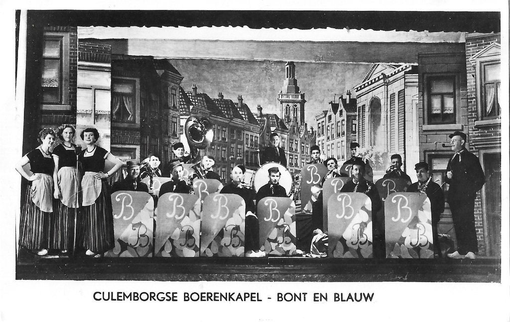 AK Culemborg - Culemborgse Boerenkapel Bont en Blauw, Verzamelen, Verzenden, 1960 tot 1980, Ongelopen, Gelderland