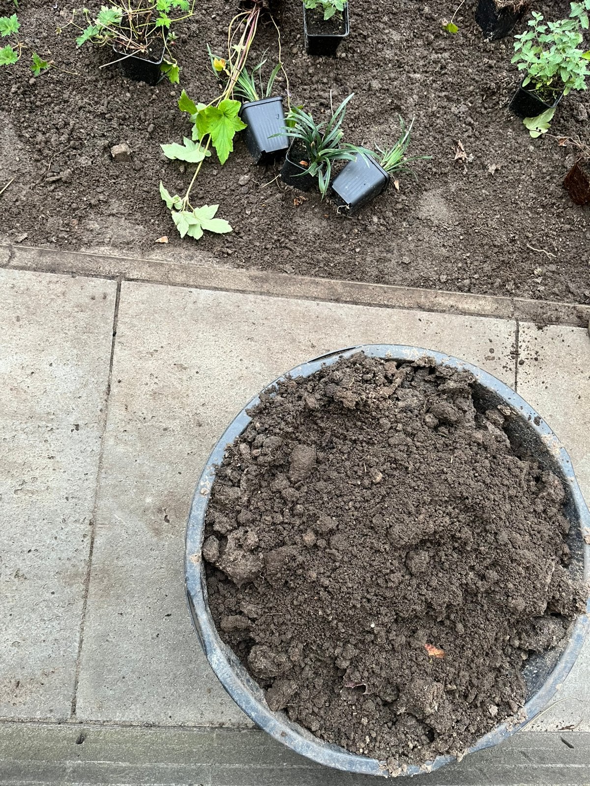 Nieuwe tuinaarde; 200 liter, Ophalen, Tuinaarde
