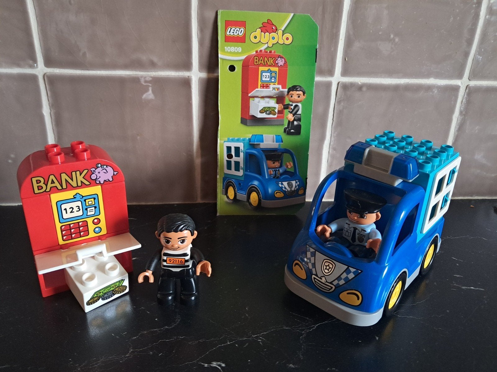 Duplo 10809 Boevenauto, Ophalen of Verzenden, Zo goed als nieuw, Duplo