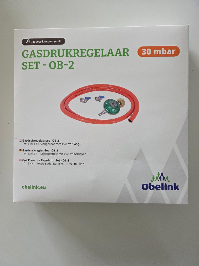 Gasdrukregelaar set OB-2, Ophalen, Nieuw