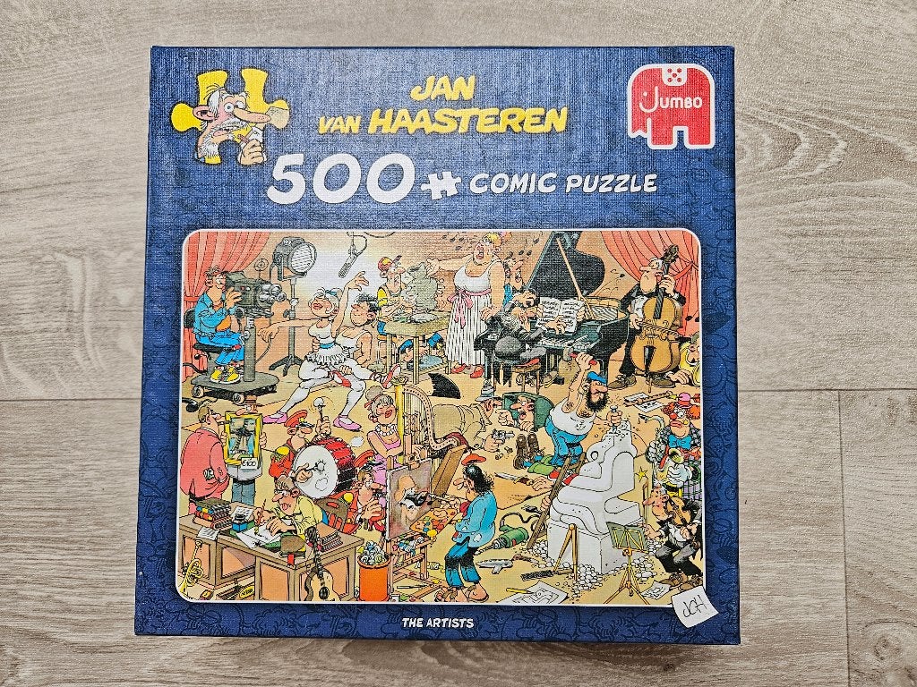 Jan van Haasteren puzzel - The Artists 500 stukjes